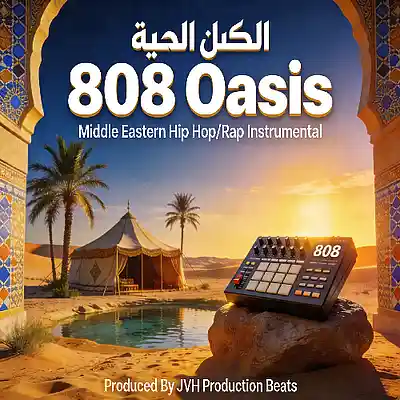 Picture for song '808 Oasis - Middle East Rap Beat (91Bpm)' by artist 'JVH Production Beats'