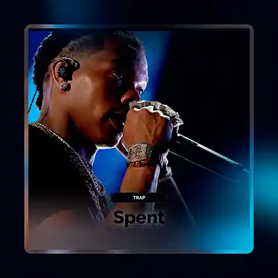 Picture for song 'SPENT' by artist 'Rhyno Royce'
