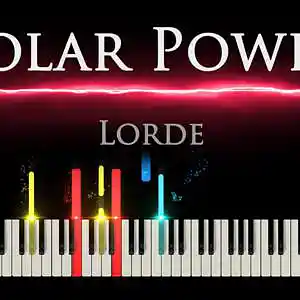 Picture for song 'SOLAR POWER' by artist 'Colour of Music'