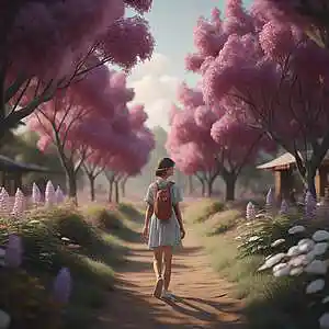Picture for song 'summer-walk' by artist 'zinox7'