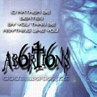 Picture for song 'I'dRatherBeBeatenByYouThanBeAnythingLikeYou' by artist '616 Abortions'