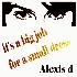 Picture for song 'Big Job' by artist 'Alexis d'