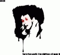 Picture for song 'all hate' by artist 'alien'