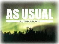 Picture for song 'Extras' by artist 'As Usual'