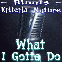 Picture for song 'Blunts feat Kriteria,Nature - What I Gotta Do' by artist 'Blunts Aka Mr Huh'