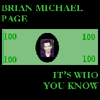 Picture for song 'It's Who You Know' by artist 'Brian Michael Page'