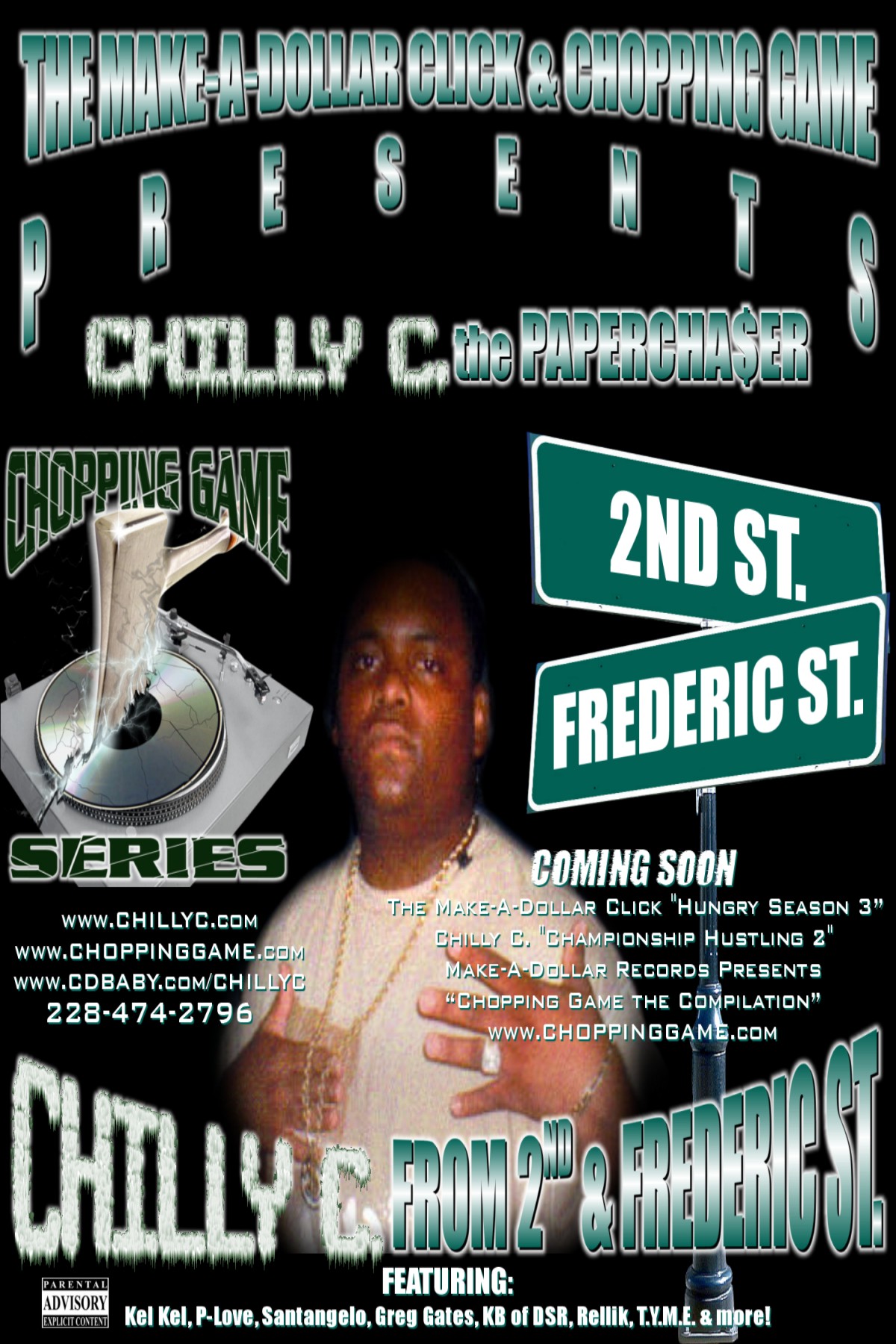 Picture for song 'Stomp flow - KB of DSR,Greg Gates, Chilly C.' by artist 'Chilly C'