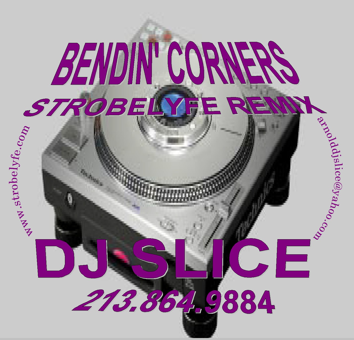 Picture for song 'Sliced & Screwed Remix - Bendin Corners' by artist 'DJ SLICE'