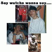 Picture for song 'Say wutcha wanna say...' by artist 'Doobie Me'
