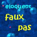 Picture for song 'faux pas' by artist 'eloquent (US)'