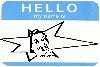 Picture for song 'Hello, My Name Is NAMETAGS' by artist 'ewewew'