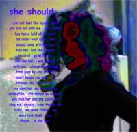 Picture for song 'badb (EP) - 001 she should' by artist 'Heide'