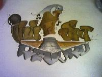 Picture for song 'get 'em up/spit by' by artist 'Hussle Mobb'