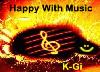 Picture for song 'Happy With Music' by artist 'K-Gi'