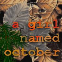 Picture for song 'A Girl Named October' by artist 'one blue nine'