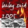 Picture for song 'Baby Said' by artist 'one blue nine'