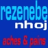 Picture for song 'Aches & Pains' by artist 'Rezenebe Nhoj'