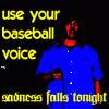 Picture for song 'Use Your Baseball Voice' by artist 'Sadness Falls Tonight'