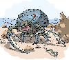 Picture for song 'A Land Crab Buried in the Sand' by artist 'Spacejunk'