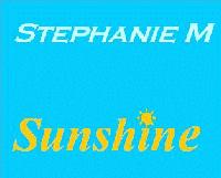 Picture for song 'Sunshine' by artist 'Stephanie M'