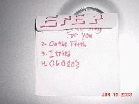 Picture for song '060803' by artist 'The Jennifer Chronicles'