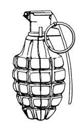 Picture for song '9. cornered grenade' by artist 'Tynee G'