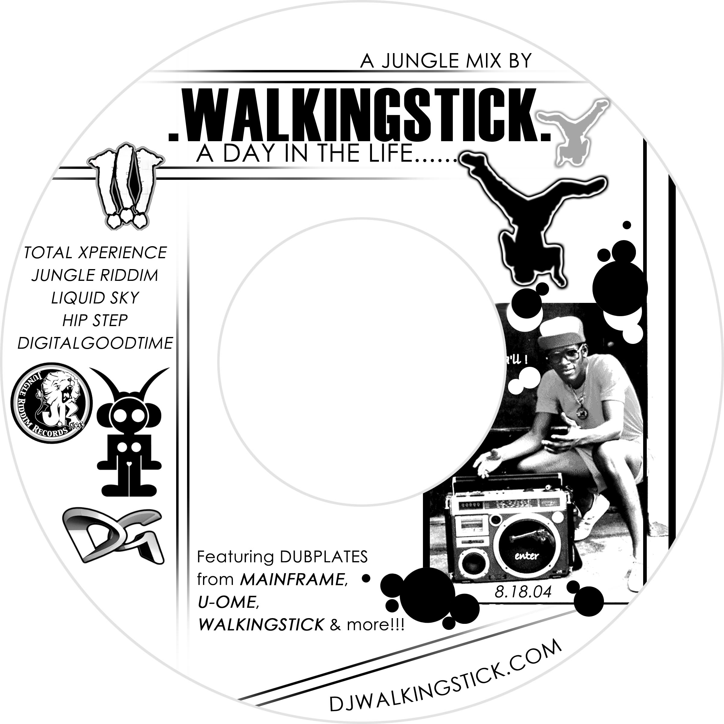 Picture for song 'A Day in the Life...mix...2004' by artist 'walkingstick'