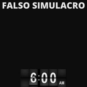 Picture for song '6 am' by artist 'Falso Simulacro'