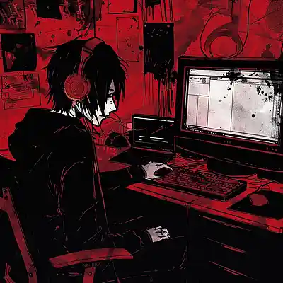 Picture for song 'BEDROOM' by artist 'KoRoN'