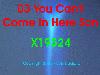 Picture for song 'You Can't Come In Here Son' by artist 'X19524'