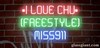 Picture for song '* I Love Chu*(Freestyle)' by artist 'Miss911'