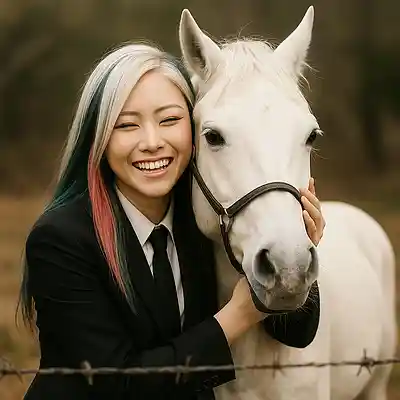 Picture for song 'Sayuka LALA - 罠にかかった青白い馬 (A Pale Horse, Ensnared)' by artist 'Sayuka LALA'