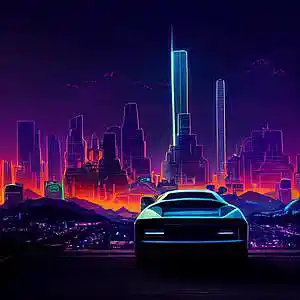 Picture for song 'Neon City' by artist 'Dizzy Night Lane'