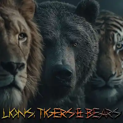 Picture for song 'Lions, Tigers & Bears' by artist 'Axiomatic Instrumentals'