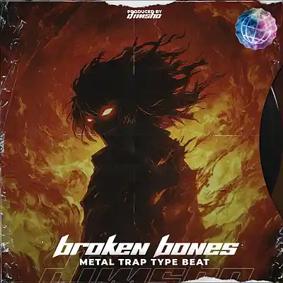 Picture for song 'Broken Bones (Metal Rap)' by artist 'Dimsho Beats'