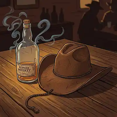 Picture for song 'WHISKEY MOON - uplifting country rock beat' by artist 'Petrofsky Beats'