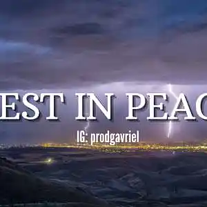 Picture for song 'Rest In Peace' by artist 'prodgavriel'