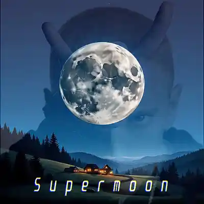 Picture for song 'Free Eminem Type Beat Supermoon 2025 90bpm' by artist 'Craig Daub Beats'