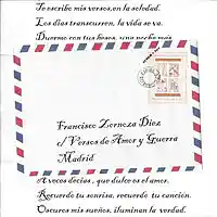 Picture for song 'VERSOS DE AMOR Y GUERRA 3T' by artist 'Francisco Zornoza Diez'