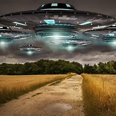 Picture for song 'It Goes Nuclear (Alien Encounter Hip-Hop)' by artist 'ALBM Productions'