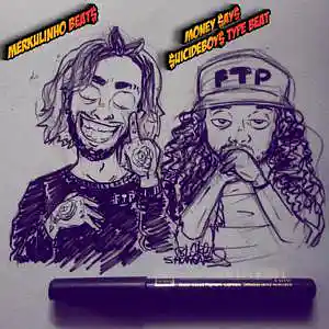 Picture for song 'Money $ay$ ($uicideboy$ Type Beat) 110 BPM G#m' by artist 'Merkulinho Beats'