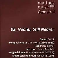 Picture for song '02 Nearer Still Nearer Ronny Matthes' by artist 'Ronny Matthes (Pianist)'