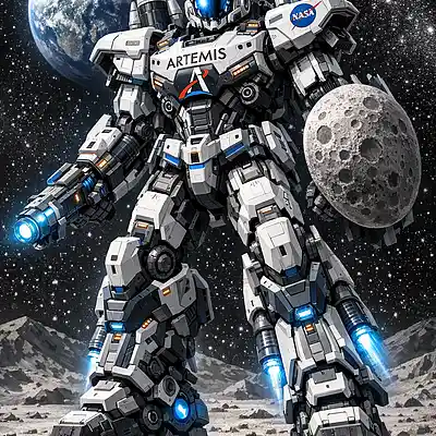 Picture for song 'Artemis Prime' by artist 'Pete Moss and the Weed Wackers'