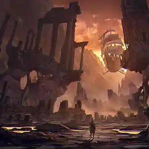 Picture for song 'RUINS / HARD HIP-HOP BEAT' by artist 'MAK808'