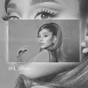 Picture for song '" Out Of My Mind " - Ariana Grande ( Positions )' by artist 'Dzilian'