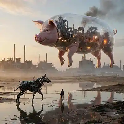 Picture for song 'Dogs & Pigs' by artist 'Swampman And The Machine'