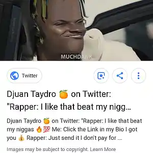 Picture for song 'welcome back by djuan taydro' by artist 'AudioByDjuanTaydro'