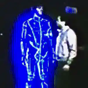 Picture for song 'Half man half hologram' by artist 'eka'