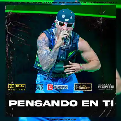 Picture for song '(PENSANDO EN TI) FEID X MORA Type Beat REGGAETON' by artist 'Jake Produce'
