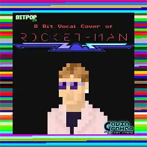 Picture for song 'Rocket Man Bitpop Chiptune' by artist 'zer0Page'